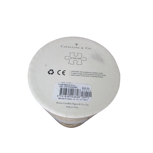 Cavallini Co Bees Honey 1000 Piece Vintage Puzzle Used Open Box - Picture 7 of 14